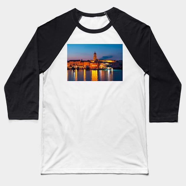 Town of Krk Baseball T-Shirt by ivancoric